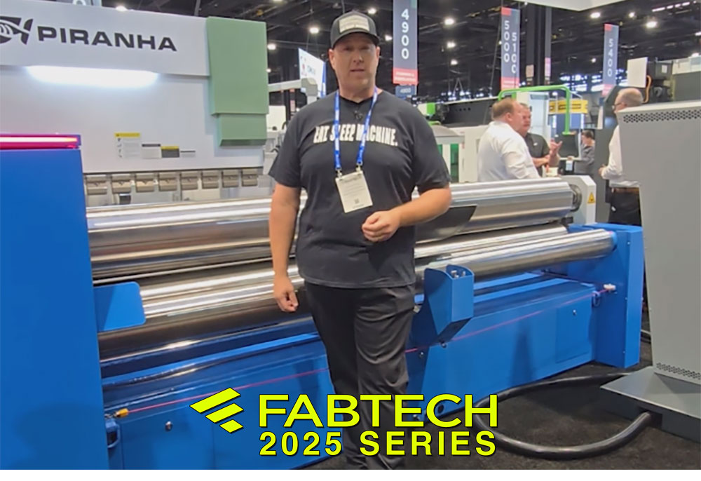 Bertsch-Haeusler 4-Roll Plate Bending Machine | 1/4" x 10′ Capacity | Fabtech 2025 Feature | Sterling Machinery Exchange-01
