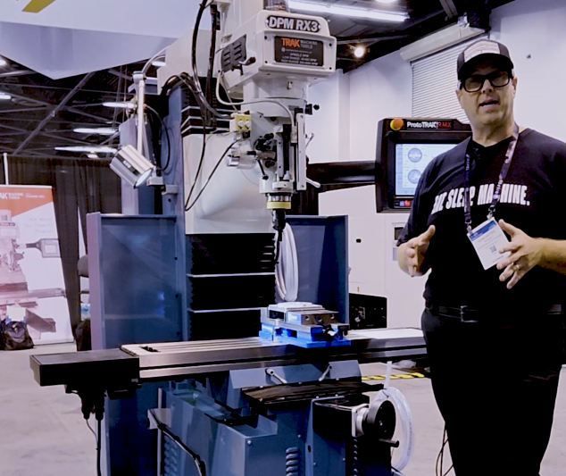 Trak-TRAK DPMRX3 | 3-Axis CNC Bed Mill Demonstration at WESTEC 2025-01