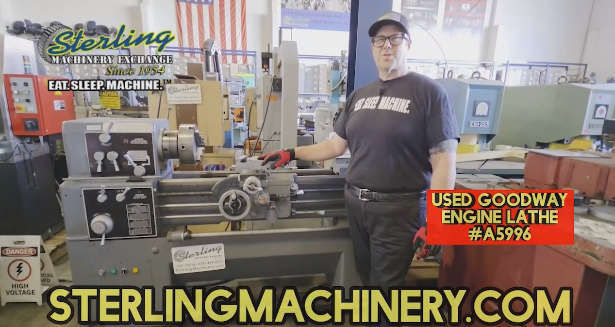 Goodway-Goodway GW-1640 Engine Lathe | Stock A5996-01