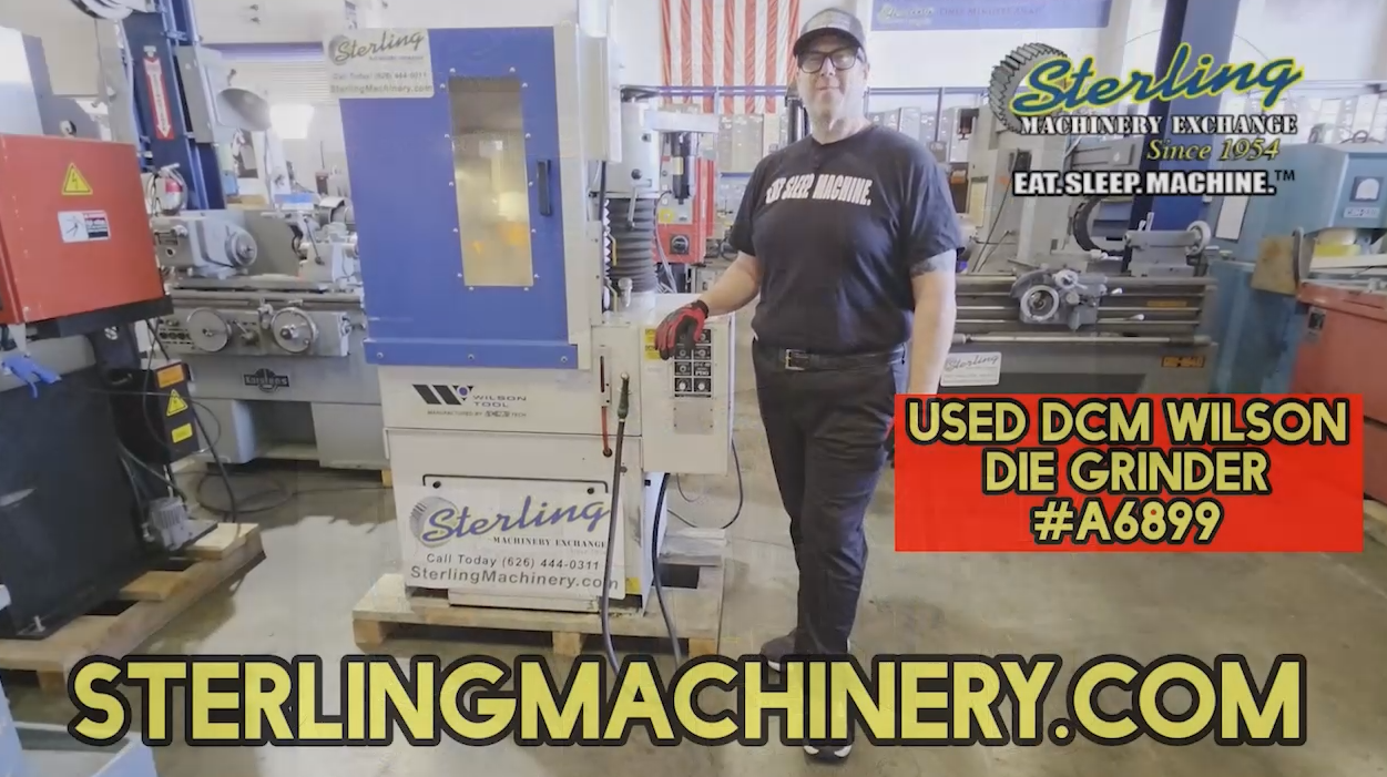 Wilson-DCMI PDG-5-3 Automatic Punch & Die Grinder | Turret Tooling Grinder FOR SALE A6899-01