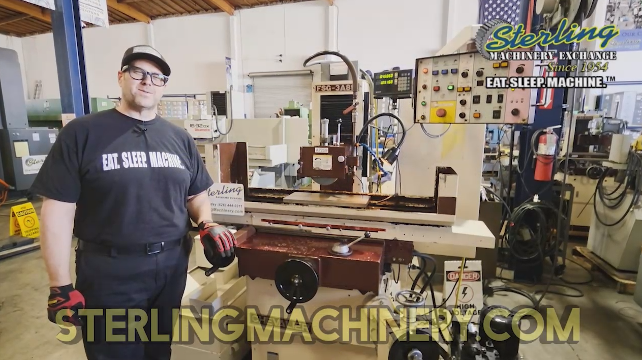 Chevalier-Chevalier FSG-3A818 Automatic Surface Grinder 8" x 18" | Stock A7259-01