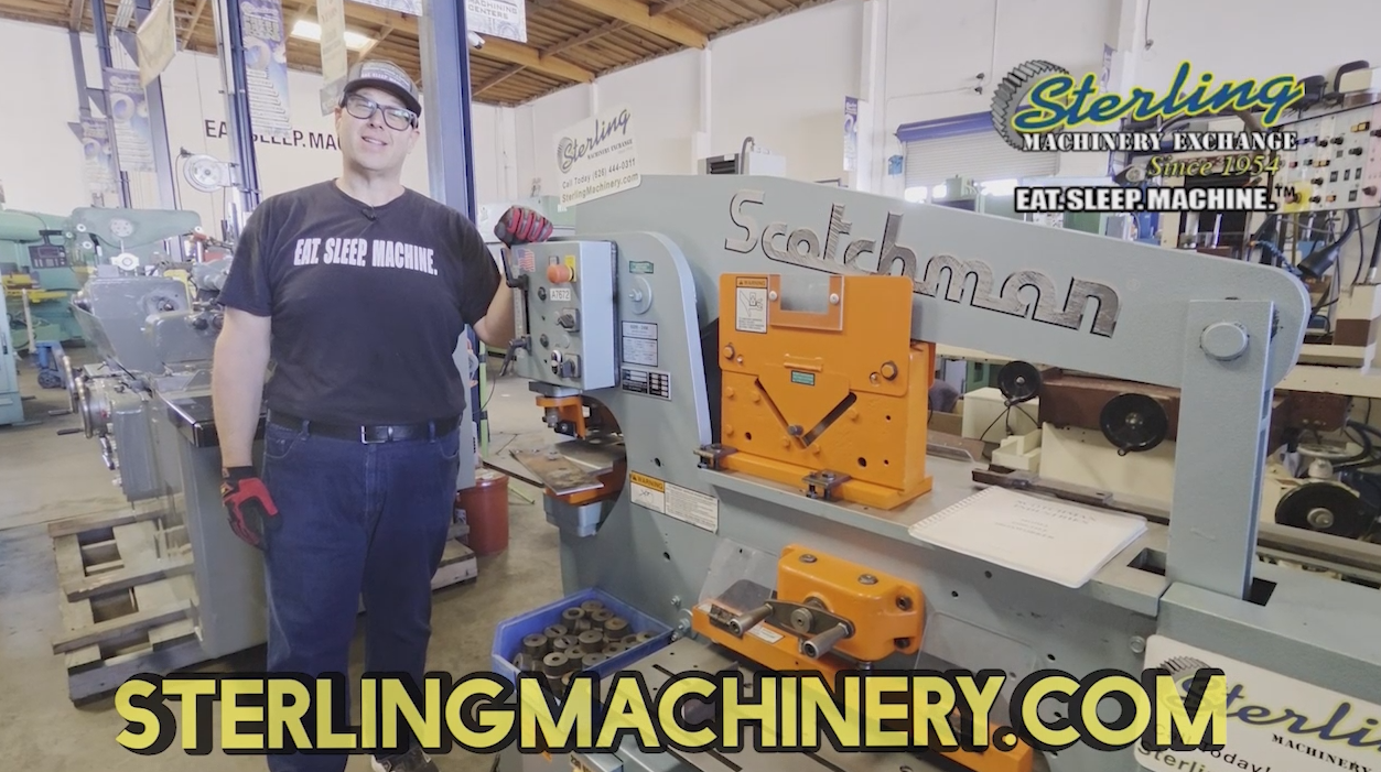 Scotchman-Scotchman 6509-24M 65 Ton Hydraulic Ironworker | Stock A7672-01