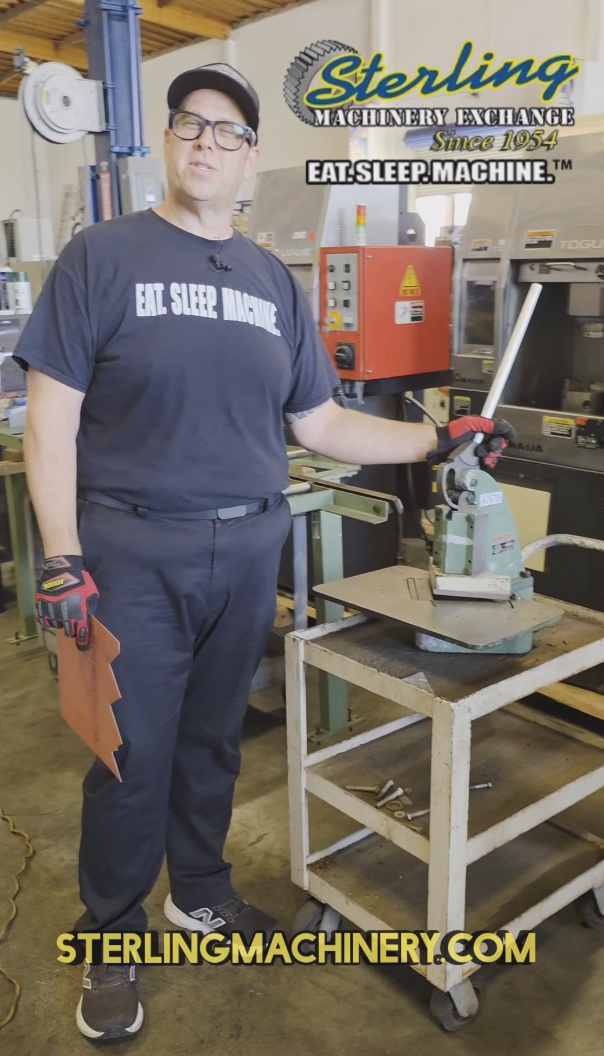 Di-Acro-Di-Acro No. 1 Notcher | Precision Sheet Metal Corner Notching Machine A7678-01