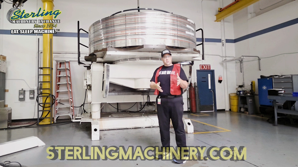 Aronson-50,000 Lb. Aronson Gear Elevated Tilting Welding Positioner #PR1047-01